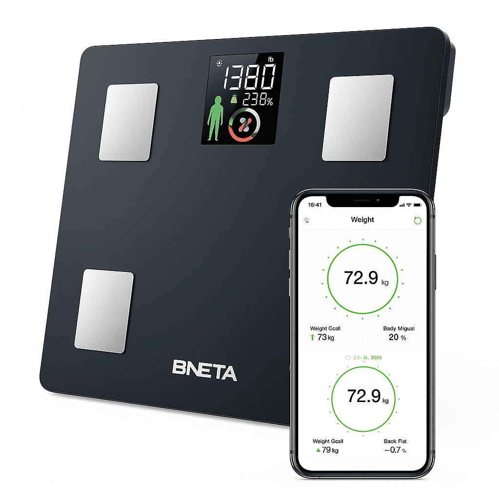 BNETA NEW CS20M Smart Body Scale – Bluetooth Body Composition Analyzer