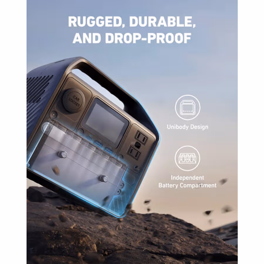anker powerhouse 521 / solar panel 100w bundle - Image 4